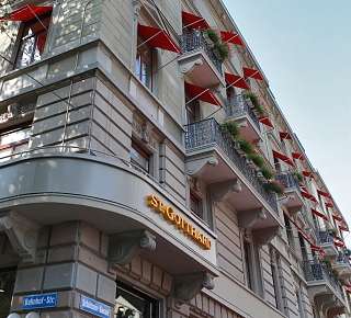St. Gotthard Hotel Zurich City Exterior View