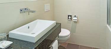 Doppelzimmer Komfort Badezimmer