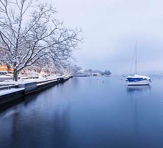 zuerich winter zuerichsee